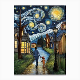 Starry Night 6 Canvas Print