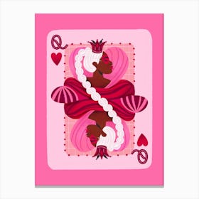 Queen Of Hearts Canvas Print