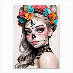 Day Of The Dead 1 Canvas Print