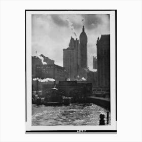 The City Of Ambition (1910), Alfred Stieglitz Canvas Print