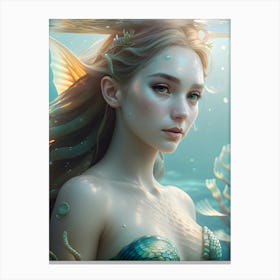 Mermaid-Reimagined 74 Canvas Print