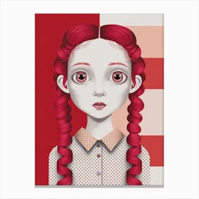 Red Haired Girl 2 Canvas Print