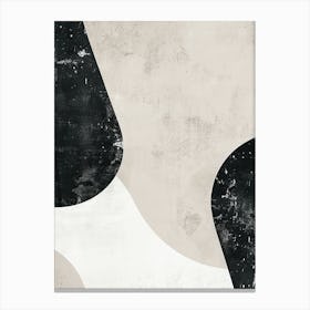 Layered Quarry Bauhaus Minimalist Canvas Print