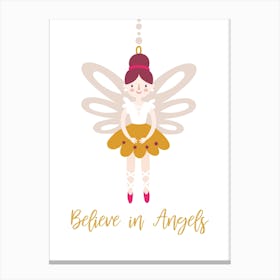 Believe In Angels Canvas Print