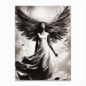 Angel Wings Metamorphosis 2 Canvas Print