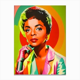 Ruby Dee Colourful Pop Movies Art Movies Canvas Print