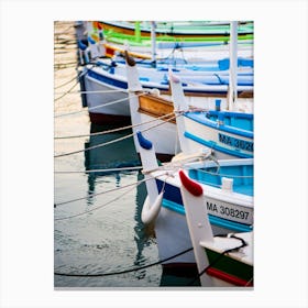 French Fishing Boats Canvas Print