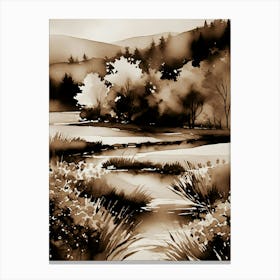 Landscape Painting 51 Canvas Print