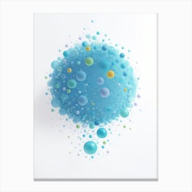 Bubbles In The Air 1 Canvas Print