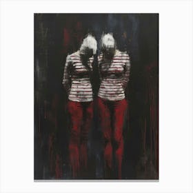 'Two Sisters' Canvas Print