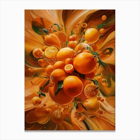 Oranges Canvas Print