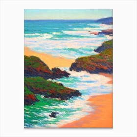 Terrigal Beach Australia Monet Style Canvas Print