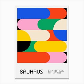 Bauhaus Exhibition Canvas Print