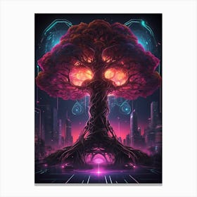 Tree Of Life 18 Canvas Print