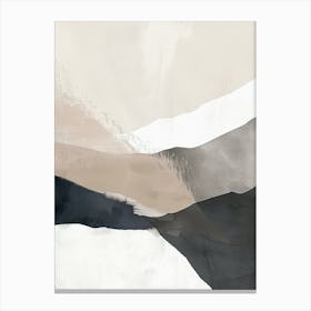 Whispering Solitude Minimalist Style Canvas Print