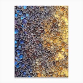 Gemstone Honeycomb Canvas Print
