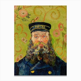 Van Gogh - Postman Canvas Print