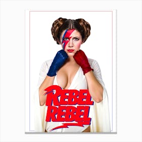 Princess Liea Rebel Rebel Canvas Print