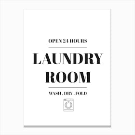 Laundry Room Canvas Print