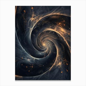 Spiral Art Canvas Print