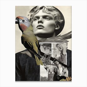 Bird In The Hand Canvas Print