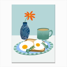 Egg Breakfast Canvas Print
