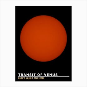 Transit Of Venus Canvas Print