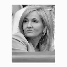 J.K. Rowling Canvas Print