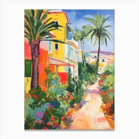 Agadir Morocco 3 Fauvist Painting Canvas Print
