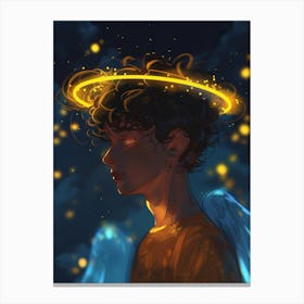 Angel Halo Canvas Print