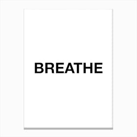Breathe Canvas Print