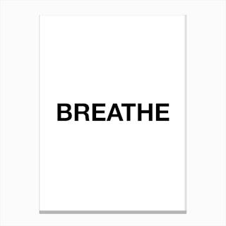 Breathe Canvas Print