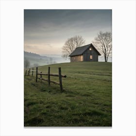 Barn In The Countryside 4 Canvas Print