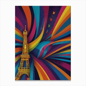 Paris Eiffel Tower Canvas Print