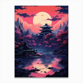 Asian Landscape Painting 10 Canvas Print