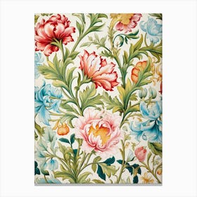 Floral Wallpaper 66 Canvas Print