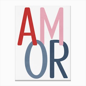 Amor . Canvas Print