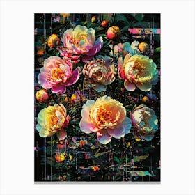 Peonies 4 Canvas Print