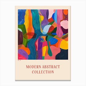 Modern Abstract Collection Poster 23 Canvas Print