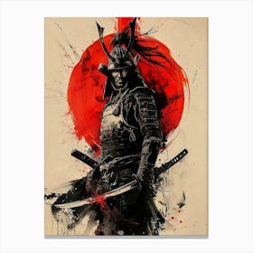 Samurai Canvas Print