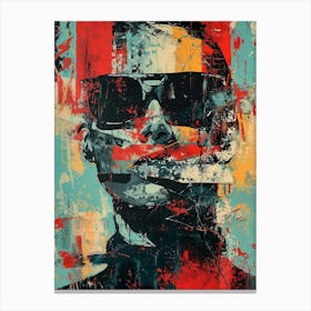 Man In Sunglasses Canvas Print