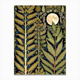 William Morris Ferns And Trees Canvas Print