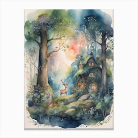 Fairytale House Canvas Print