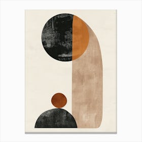 Bod Stone Park Bauhaus Minimalist Canvas Print