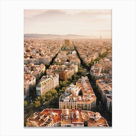 Valencia Spain Streets Canvas Print