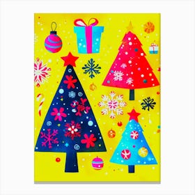 Christmas Trees 1 Canvas Print