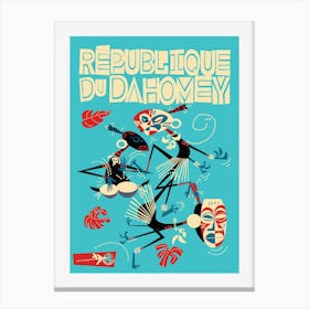 Fly Aeromundo Dahomey Canvas Print