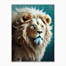 Lion art 42 Canvas Print