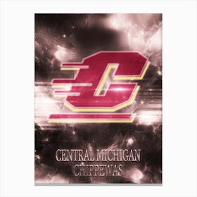 Central Michigan Chippewas Canvas Print