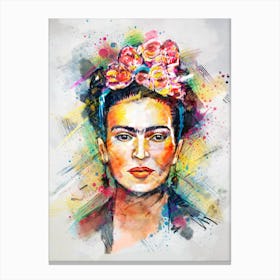 Frida Kahlo in Canvas Print